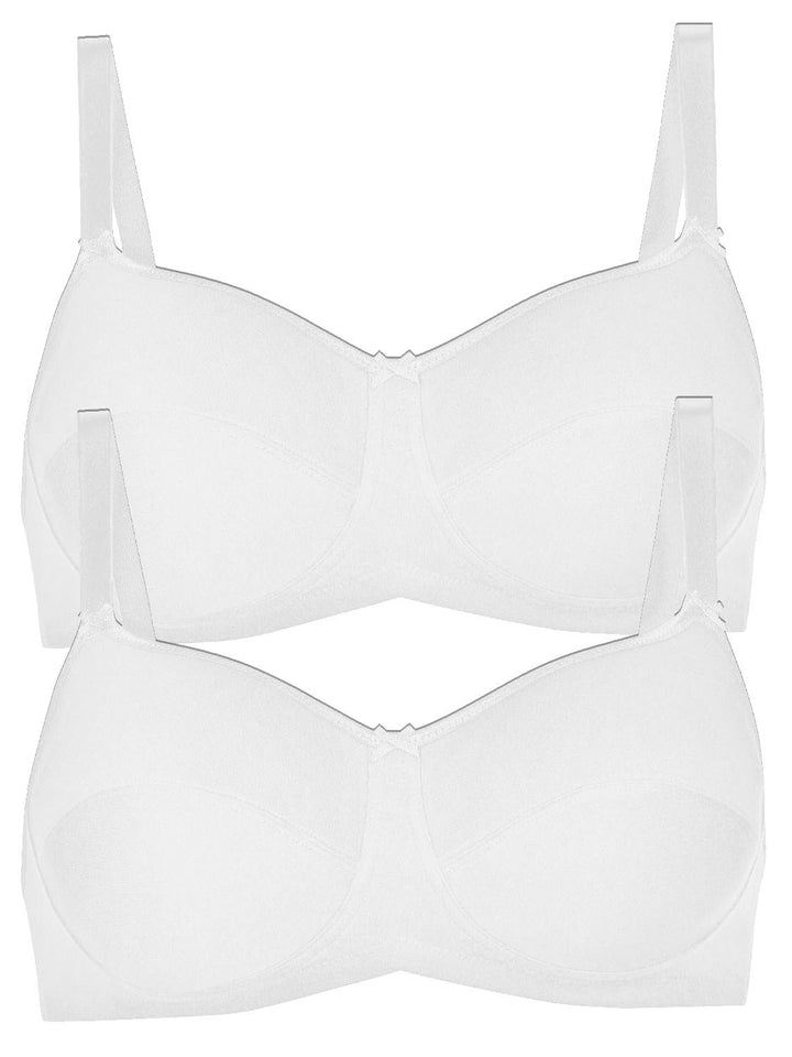Anita 2er Sparpack Prothesen BH Allie 5301X Gr. 70-95 A-E 85C Weiss/Weiss
