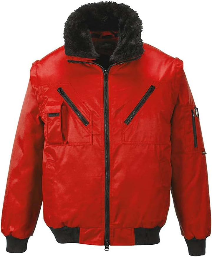 PORTWEST Pilot Jacket, colorRed talla 3 XL 3XL Rot, 3XL Rot