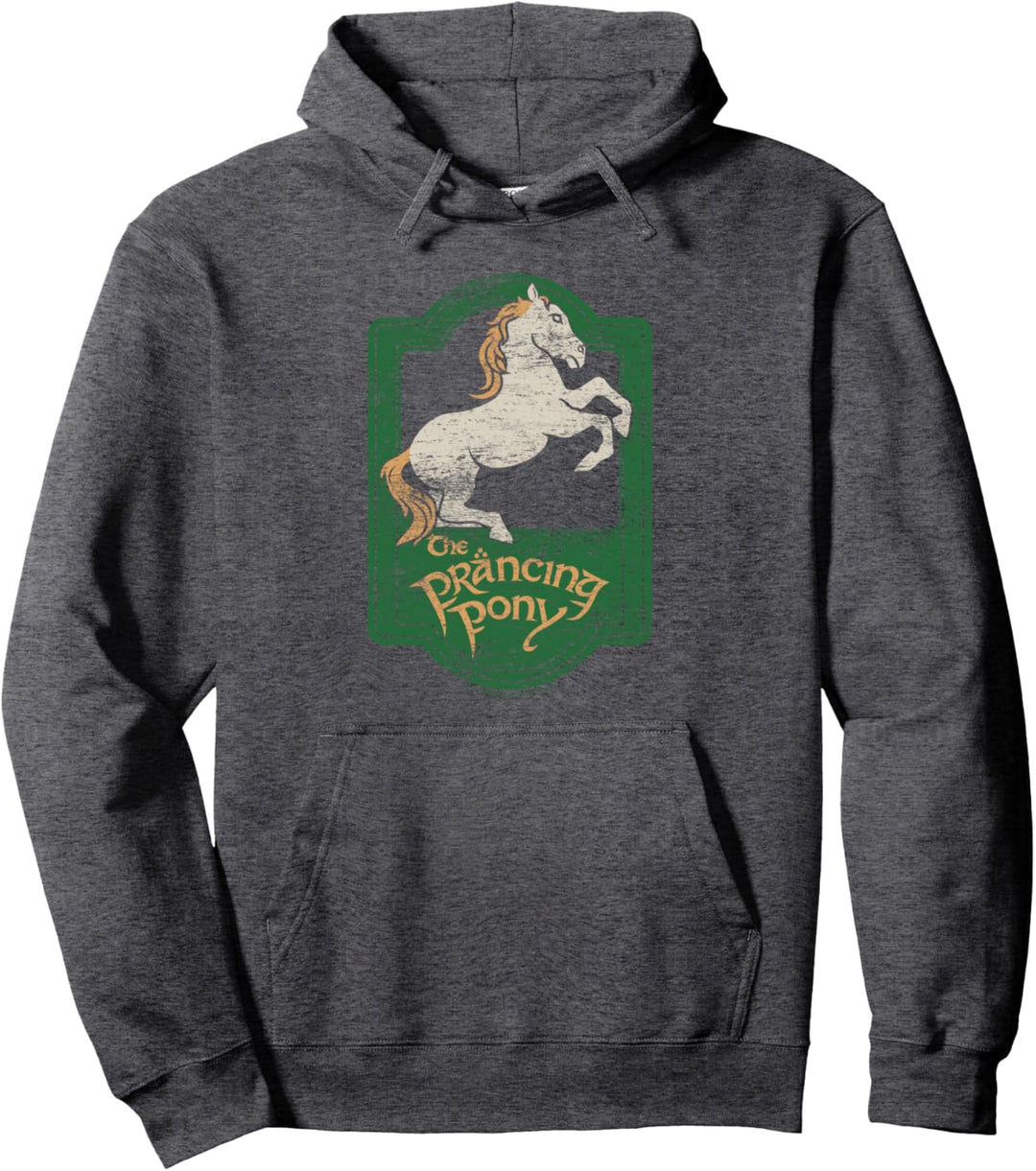 The Lord of the Rings Prancing Pony Sign Pullover Hoodie