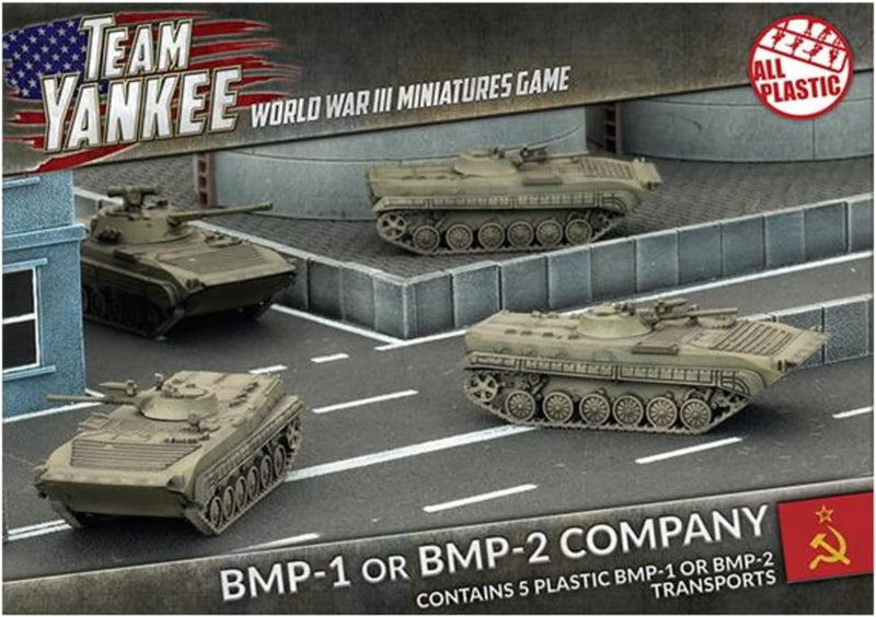 BMP-1 or BMP-2 Company (TSBX02) Team Yankee Flames of War World War III