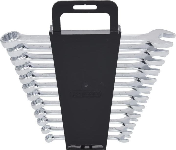 KS Tools 517.0052 CLASSIC Ringmaulschlüssel-Satz, abgewinkelt, 12-tlg. 8-19mm
