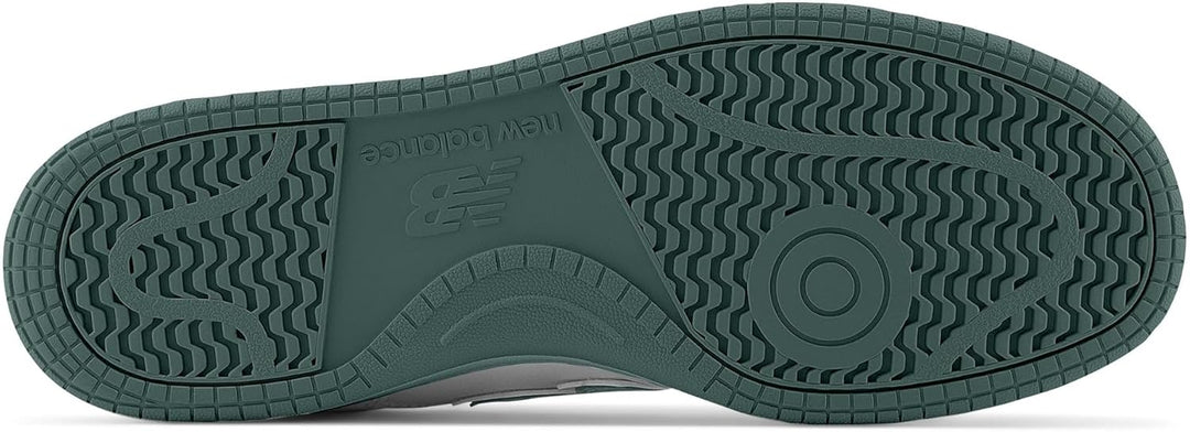 New Balance Bb480cob Herren 37.5 EU Weiss Nachtgrün Helles Aluminium, 37.5 EU Weiss Nachtgrün Helles