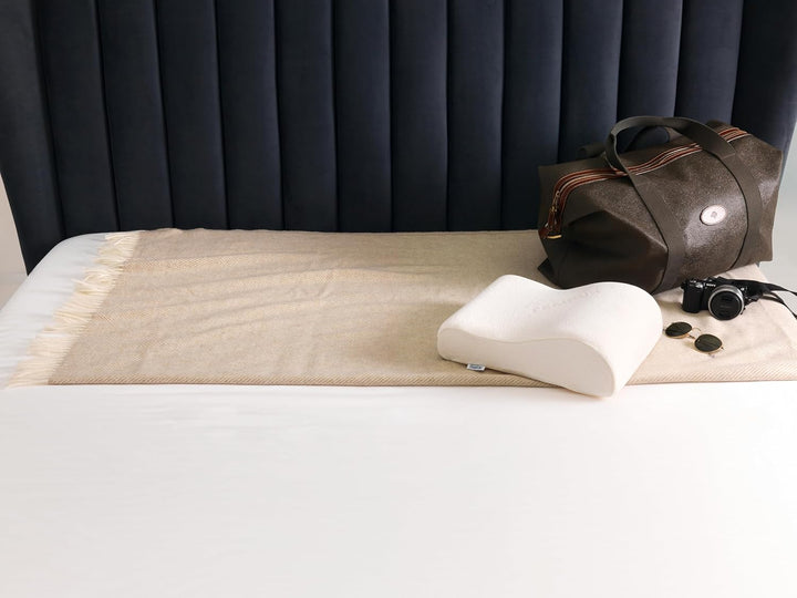 TEMPUR Original Reisekissen, Luxus Memory Foam Nackenstützkissen für Reisen, abnehmbarer waschbarer