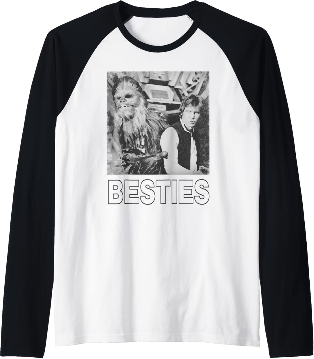 Star Wars Han Solo Chewbacca Besties C1 Raglan