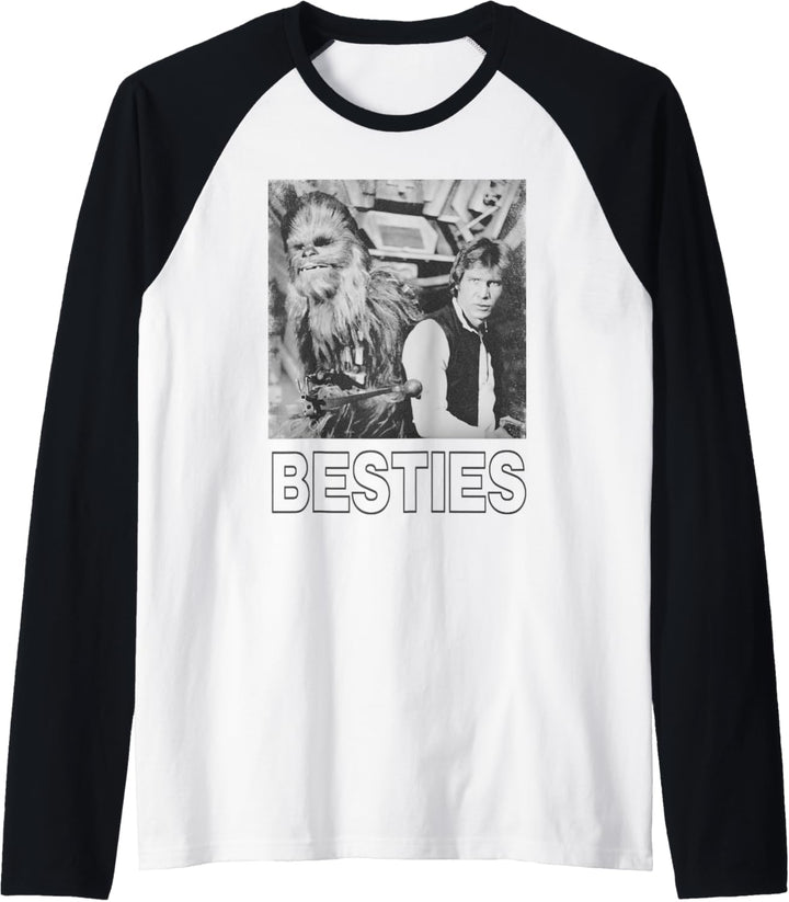 Star Wars Han Solo Chewbacca Besties C1 Raglan