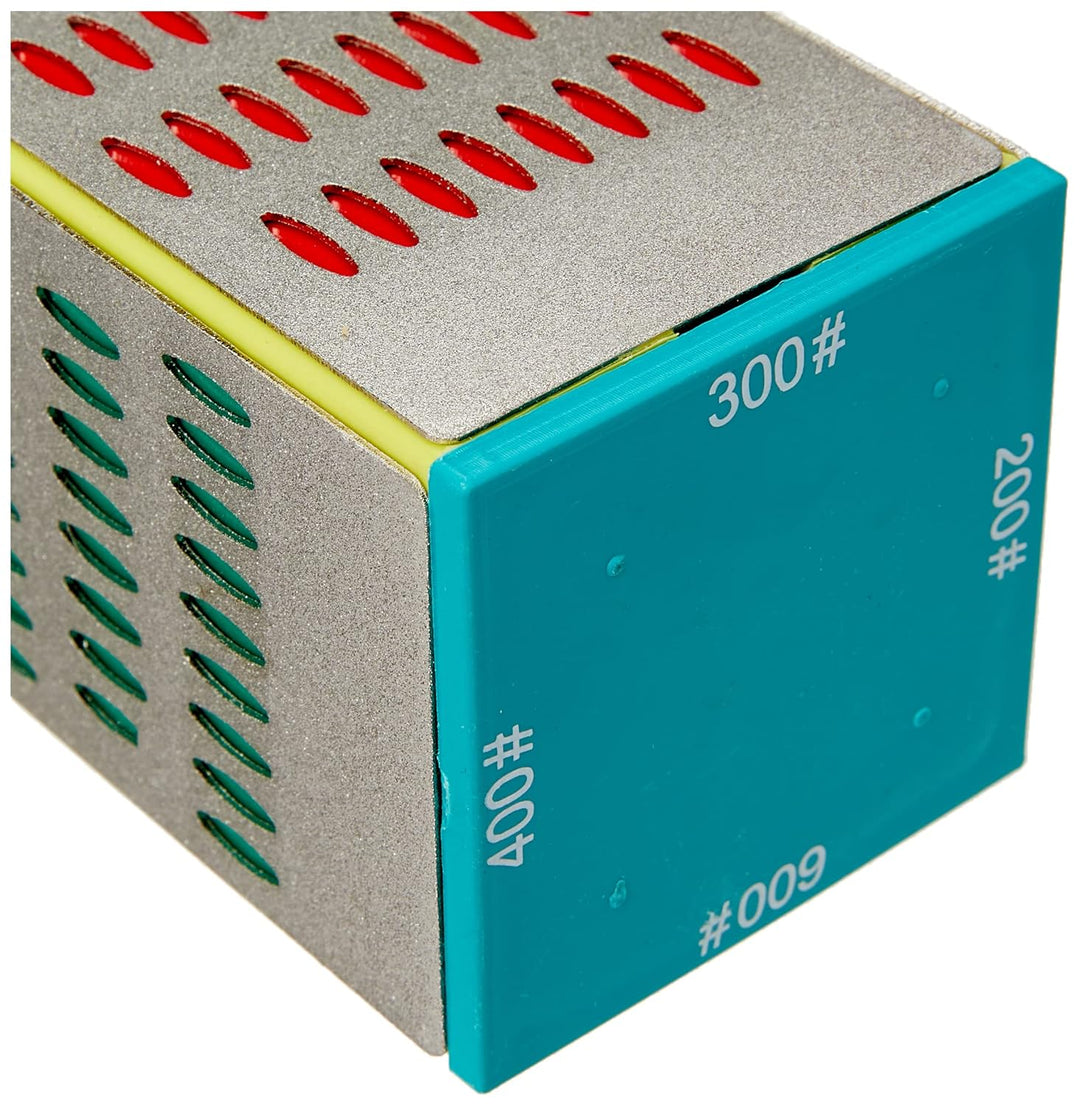 Silverline 374894 Vierseitiger Diamantabziehstein 160 x 55 mm