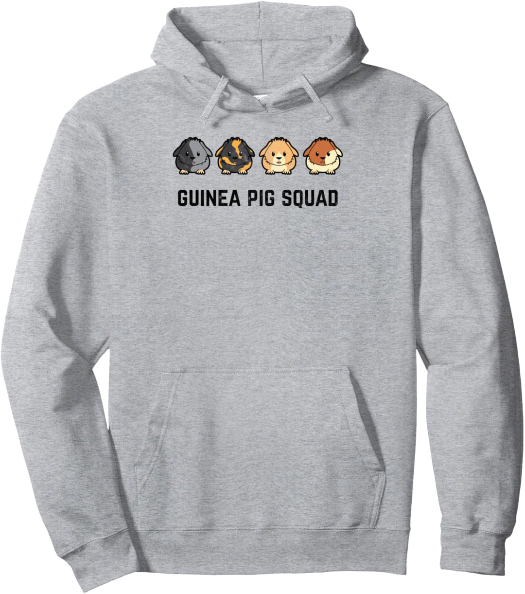 Lustiger Meerschweinchen Haustier Squad Team Pullover Hoodie