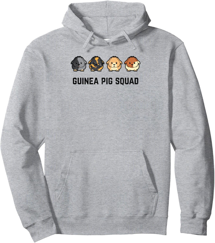 Lustiger Meerschweinchen Haustier Squad Team Pullover Hoodie