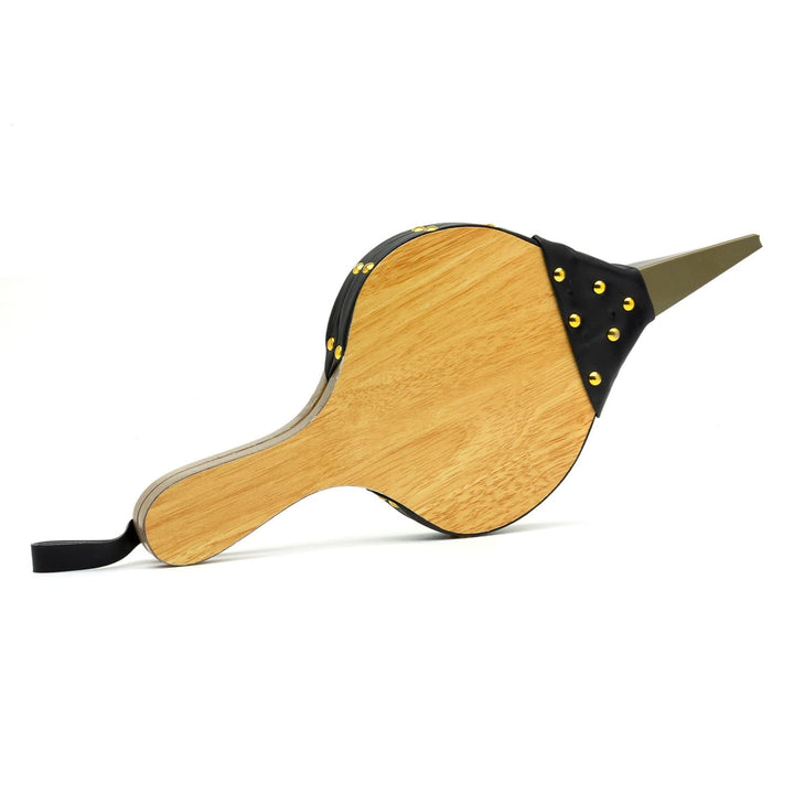 CKB LTD Kaminbalg aus Holz - Traditioneller Kaminbalg mit Metalldüse, einfacher Luftgebläse für offe