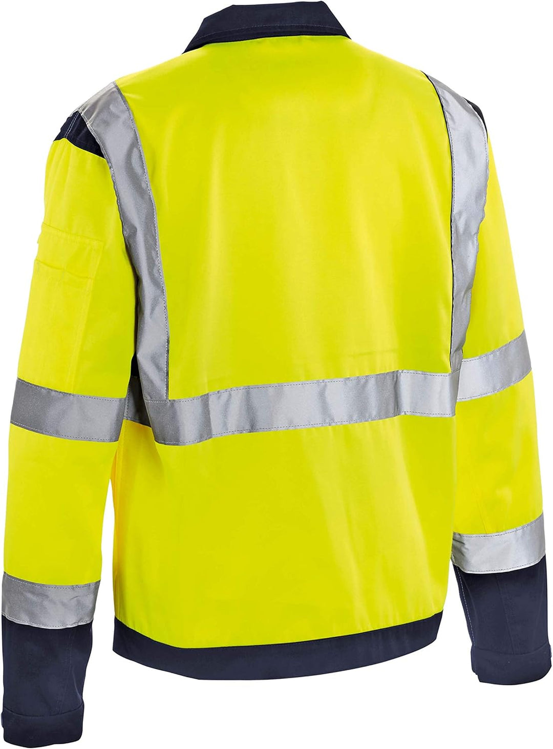 teXXor 4116-L Warnschutz-Jacke "Davenport", Grösse L, Warngelb/Marineblau L Warngelb/Marineblau, L W