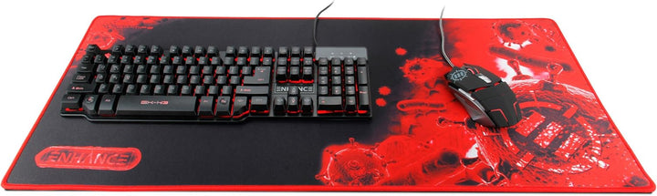 ENHANCE GX-MP2 Verlängert Gaming Mouse Pad - Grosses XL Mauspad (80 x 35 cm) für professionelle Espo