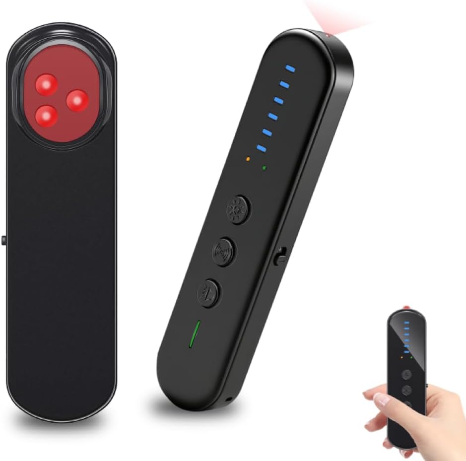 Wanzen Detektor, Kamera Detektor RF Wireless GPS Tracker Finder Detektor Abhörwanzen Aufspüren Verst