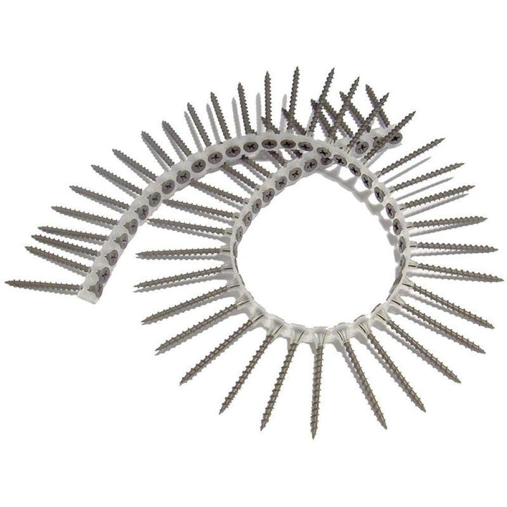 Forgefix DWS45BPC Phillips Trompetenkopf Gipskartonwand Flachband Schrauben - Schwarz Phosphat 3.9 x