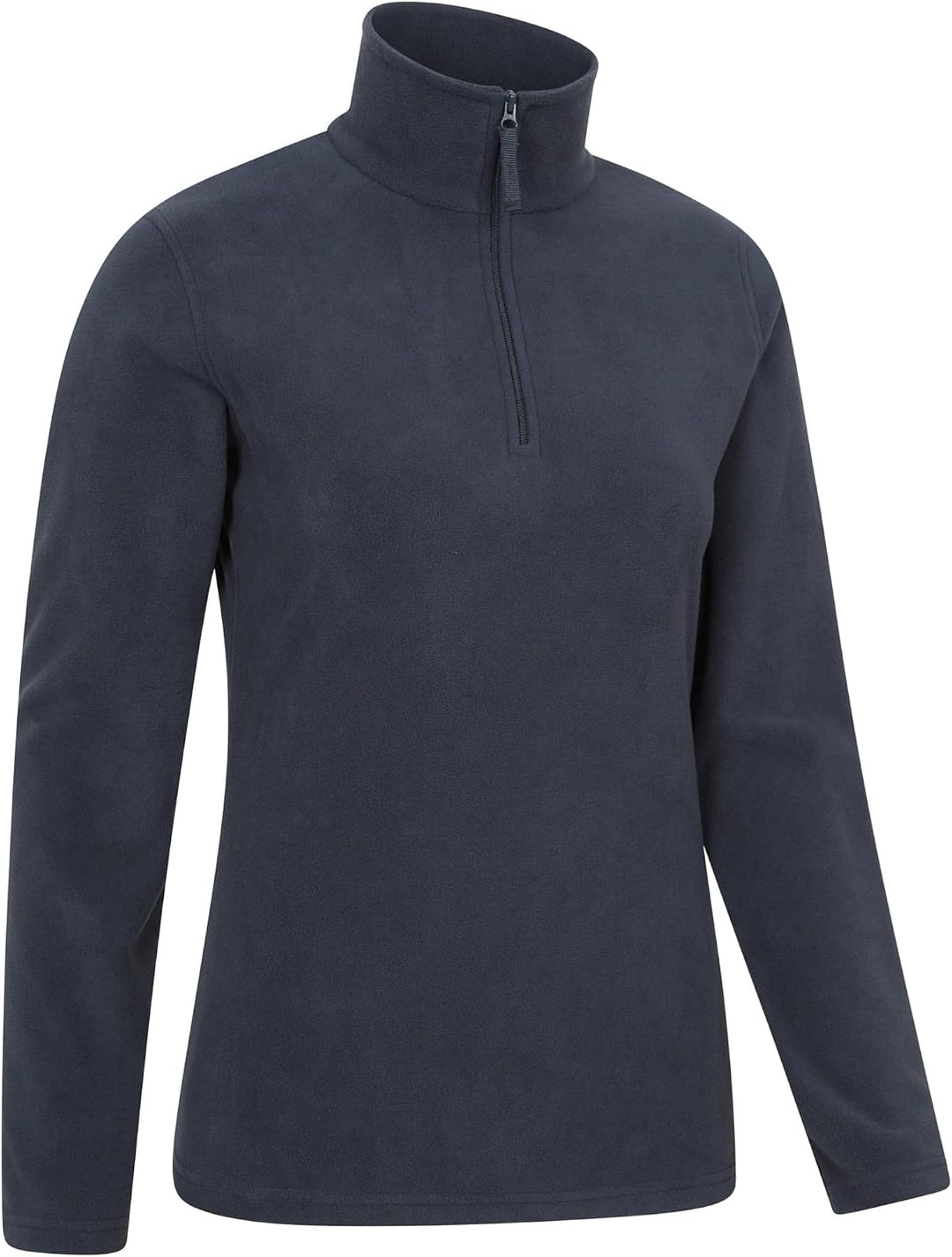 Mountain Warehouse Camber Womens Fleece - Lightweight Ladies Casual Sweater Top, Breathable, Zip Nec