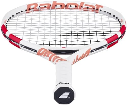 Babolat, Tennisschläger Modell Drive Junior, Einheitsgrösse, Blau/Rot, Leicht, Griff für kleine Händ