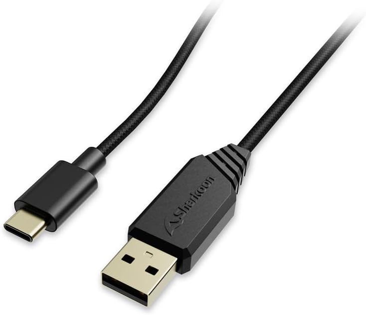 Sharkoon FIREGLIDER One Gaming-Maus, Kabelgebunden und Kabellos, Dual-Mode