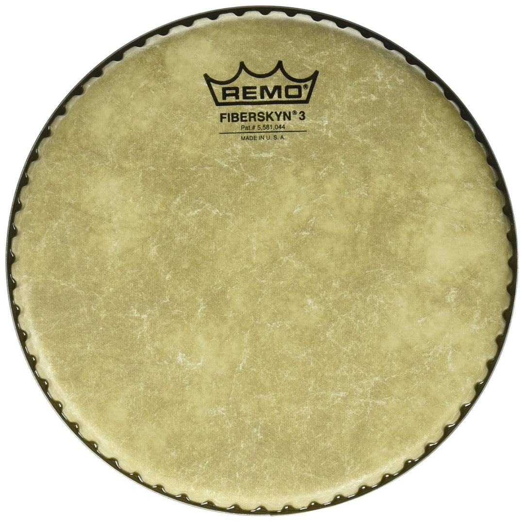 Remo Percussionfell Fiberskyn 3 Bongo 8" Alureifen M6-S800-F3 8" Einsteiger, 8" Einsteiger