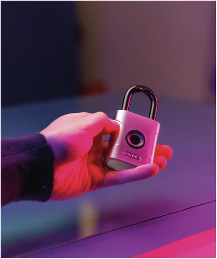 ABUS Touch 57/50 Fingerabdruck-Schloss - schlüsselloses, wetterfestes Vorhängeschloss - IP66 & IP68