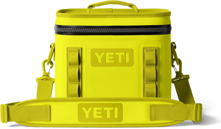 YETI Hopper Flip 8 Cool Bag, Portable & Insulated Backpack Cooler Firefly Yellow, Firefly Yellow