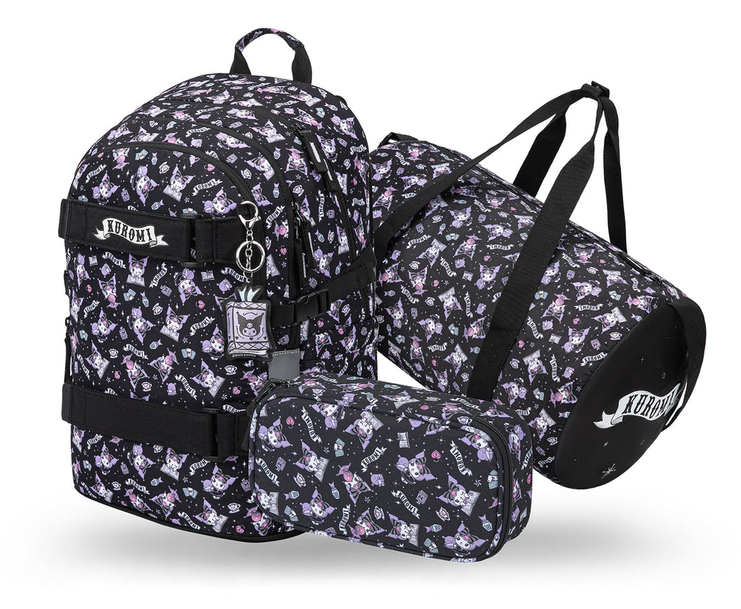 Baagl Schulrucksack Set Jungen Mädchen 3 Teilig, Schultasche ab 3. Klasse, Grundschule Ranzen mit Br