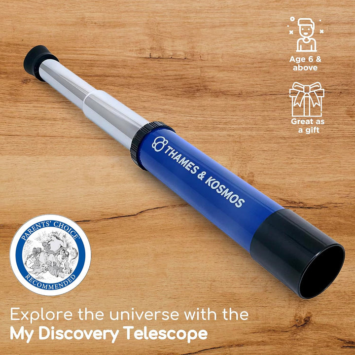 Thames & Kosmos , 676919, My Discovery Telescope 12X Optical Magnification, Watch Wildlife and View