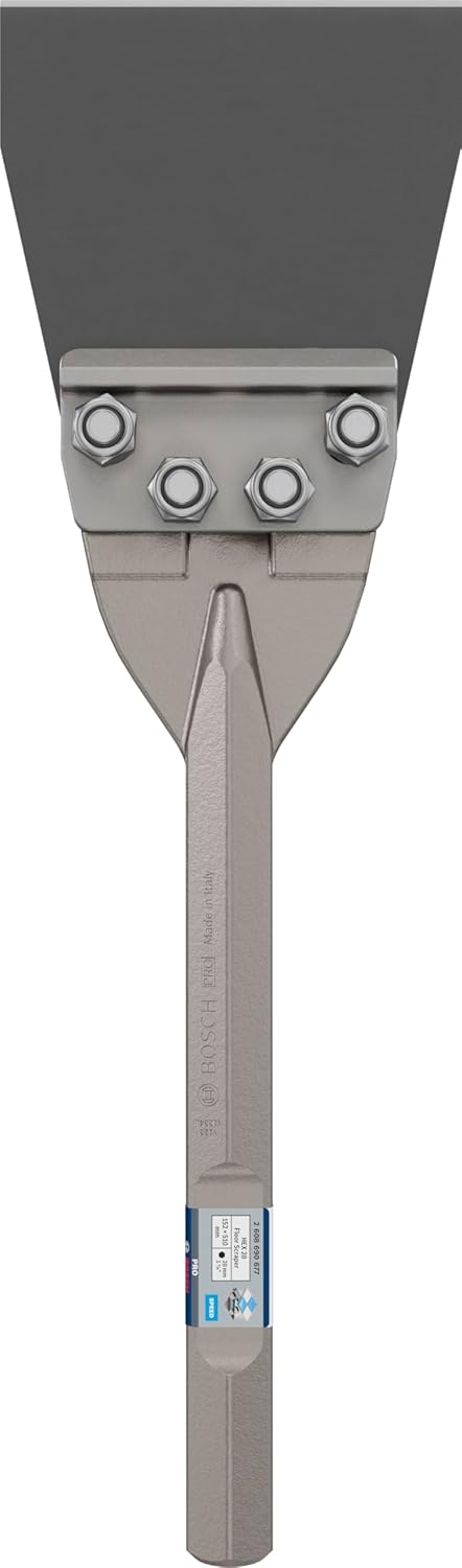 Bosch 1x PRO HEX 28 Bodenschaber (für Fliesen, Teppich, 510 x 152 mm, Professional Zubehör Zerkleine