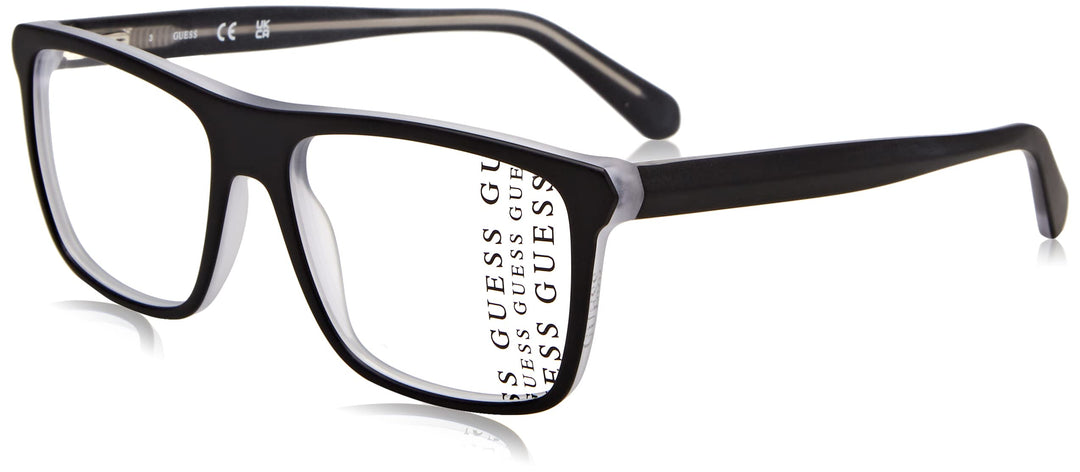 GUESS Herren GU50071@54002#, Mattes Schwarz, Regular
