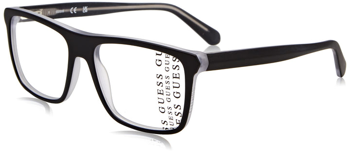GUESS Herren GU50071@54002#, Mattes Schwarz, Regular