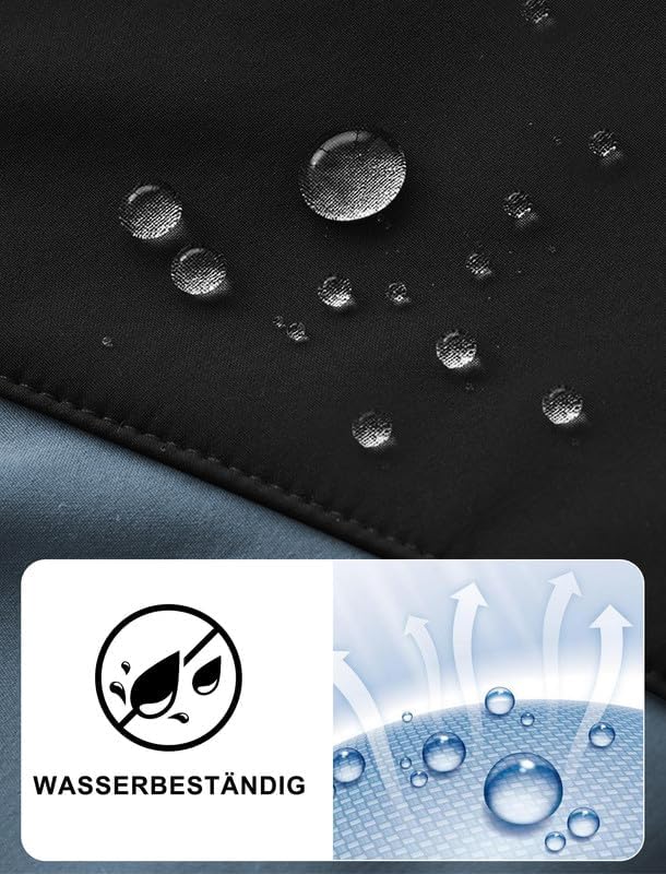 Zzkouine Kinder Softshellhose Schneehose Thermohose Hosen Jungen Mädchen Winterhose Outdoorhose Wand