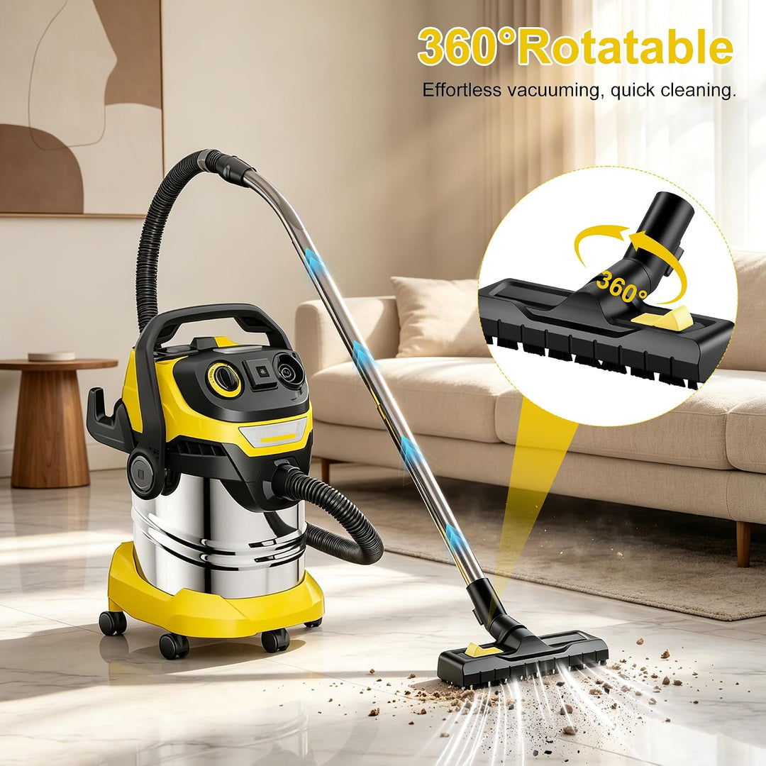 Bodendüse für Kärcher WD2 WD3 WD4 WD5 WD6 MV3 MV4, 35mm Staubsauger-Bodendüse Ersatzteil, Nass-Trock