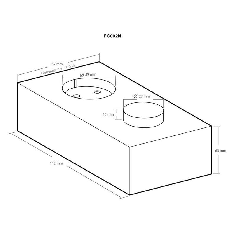 Kemo FG002N Leistungsregler 230 V/AC für ohmsche oder induktive Lasten. Stufenlose Leistungsregelung