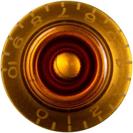 Gibson PRHK-030 Top Hat Knobs Vintage Amber 4 Pack