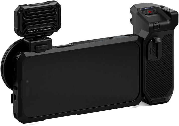 Tilta Khronos Schutzhülle für iPhone 17 Pro, mit Fokus-PD-Griff, magnetischem Polarisator und LED-Pa