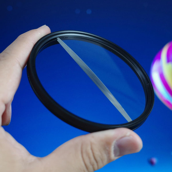 58 mm Split Diopter FX FilterKameraeffektfilter Kreative Fotografiefilter Teilweiser Unschärfeeffekt