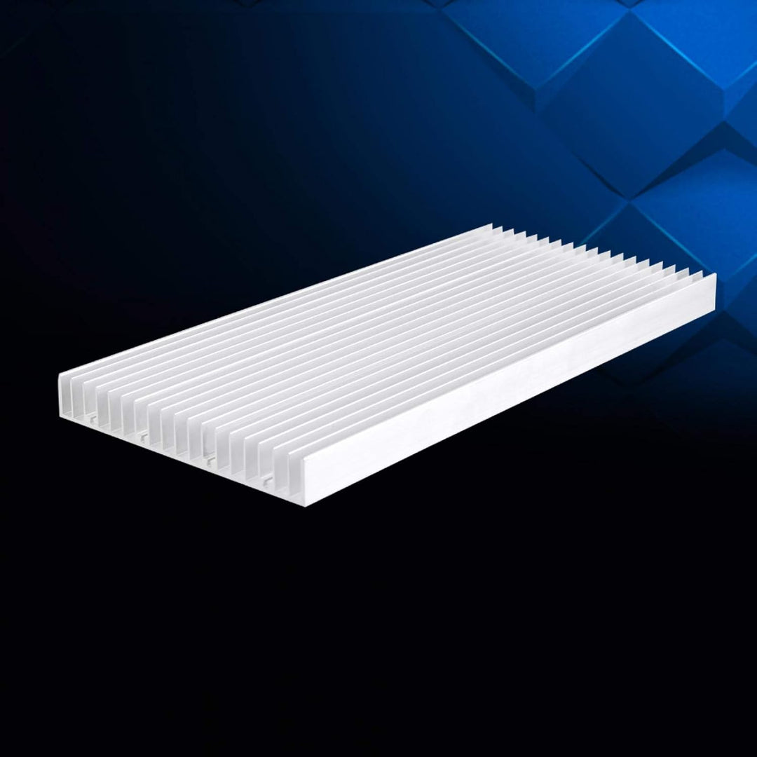 Kühlkörper, 1-tlg. Aluminium-Kühlkörper 300 x 140 x 20 mm Kühlkörper für Hochleistungs-LED-Licht
