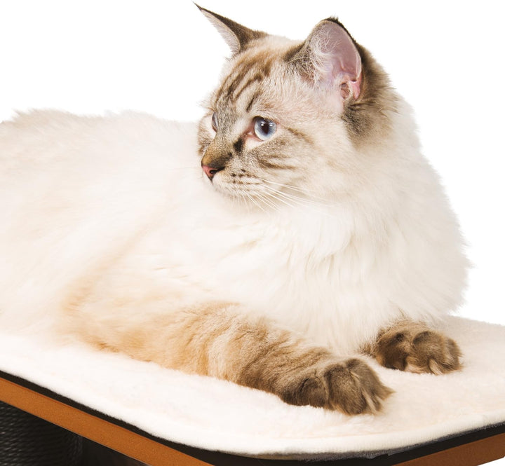 Catit,52046,Vesper AA8Katzenmöbel HighBase, schwarz, Kubus-Höhlemit zwei Plattformen, 1 Stück (1er P