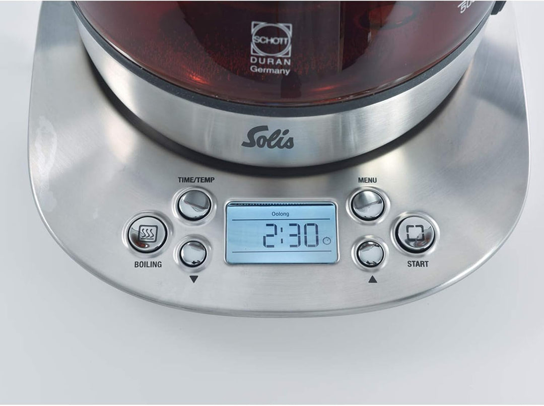 Solis Teekessel Digital 5515 Wasserkocher und Teekocher - Wasserkocher mit Temperatureinstellung und