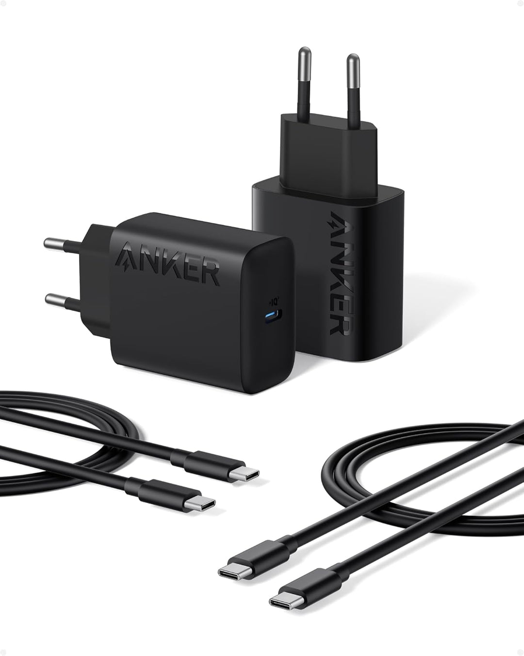 Anker 25 W USB-C-Ladegerät mit USB-C-Kabel, unterstützt PPS-Schnellladung für Samsung Galaxy S23 Ult