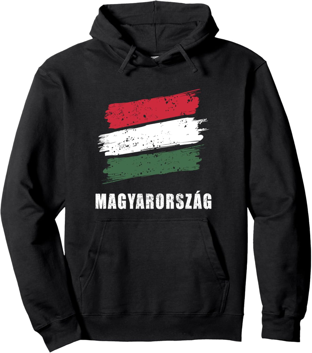 Ungarn, Flagge Ungarns, Ungarn-Flagge. Pullover Hoodie