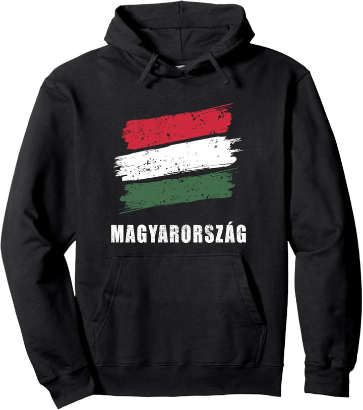 Ungarn, Flagge Ungarns, Ungarn-Flagge. Pullover Hoodie
