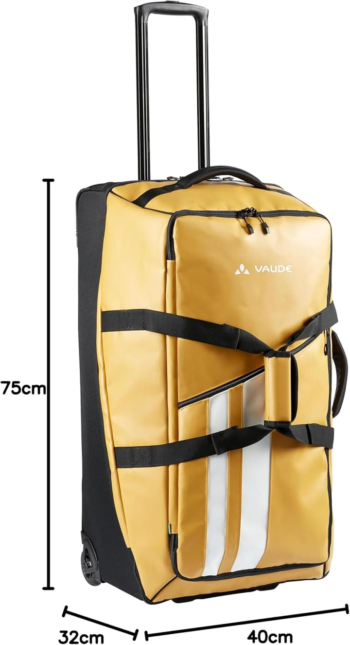VAUDE Reisegepäck Rotuma 90, Grosser Trolley fürs Reisen, 90 l, orange, one Size, 142472270 Einheits