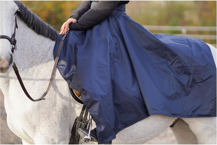 Lazura - Winter Reitrock für Damen Riga | Winterrock Winddicht & atmungsaktiv | Thermorock mit Fleec