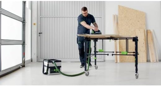Festool Akku-Absaugmobil CTMC SYS I-Basic CLEANTEC (mit Hauptfilter, Filtersack montiert, Saugschlau