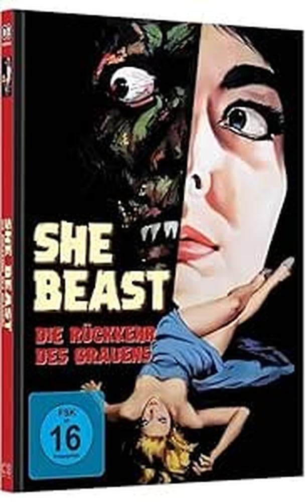 SHE BEAST - DIE RÜCKKEHR DES GRAUENS - Mediabook - COVER A - limitiert auf 333 Stück (Blu-ray+DVD),