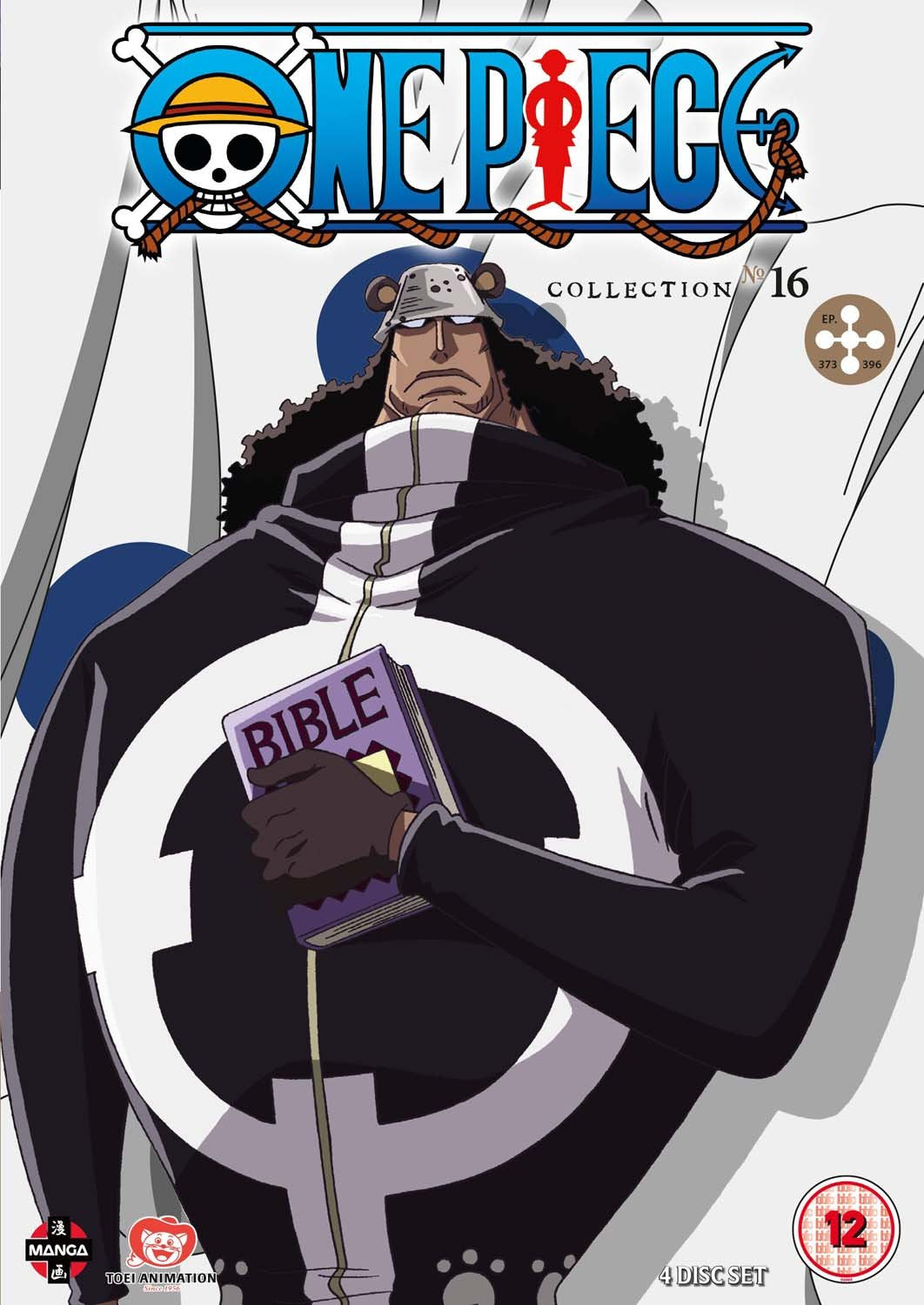 One Piece (Uncut) Collection 16 (Episodes 371-393), DVD