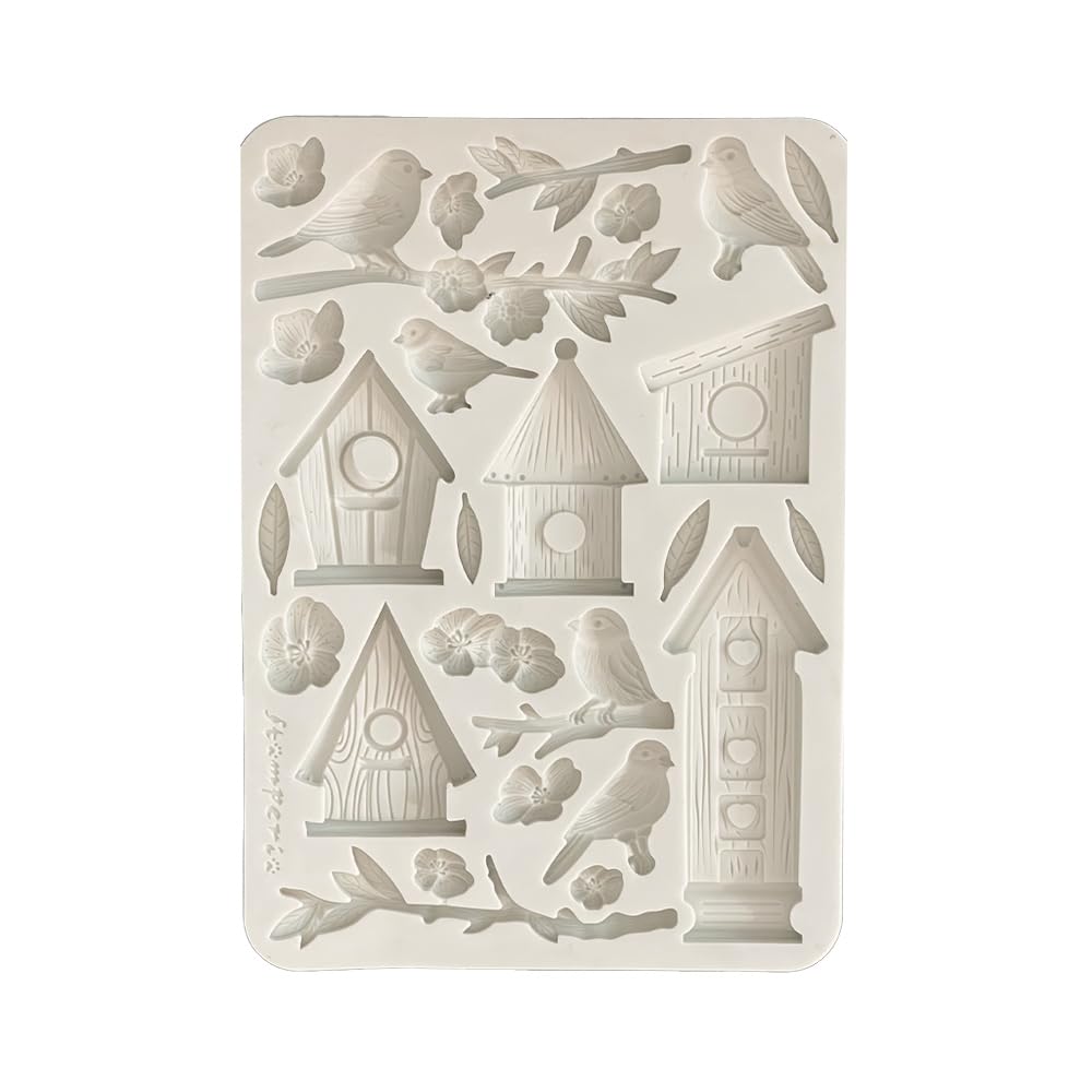Stamperia - Silicon Mould A5 for Scrapbooking, Bullet Journals and More, Non-Stick Surface, Suitable