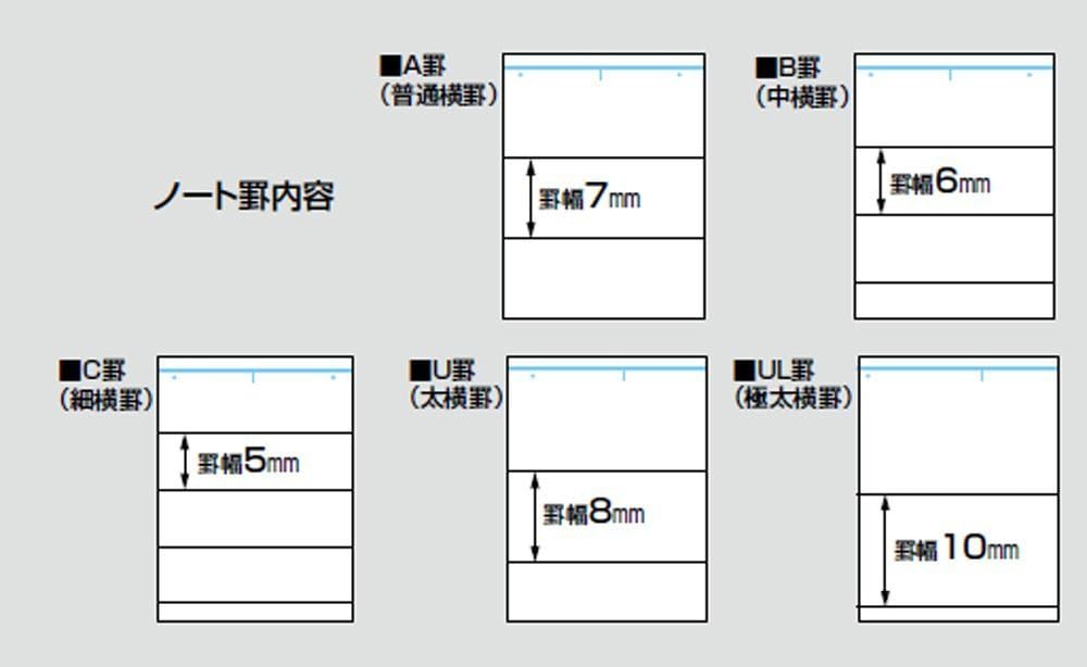 KOKUYO 10 B_cher von 30 St_ck festgelegt (semi-B5) B ausgeschlossen Roh-3BN10 Campus Anhang Nr. 6 (J