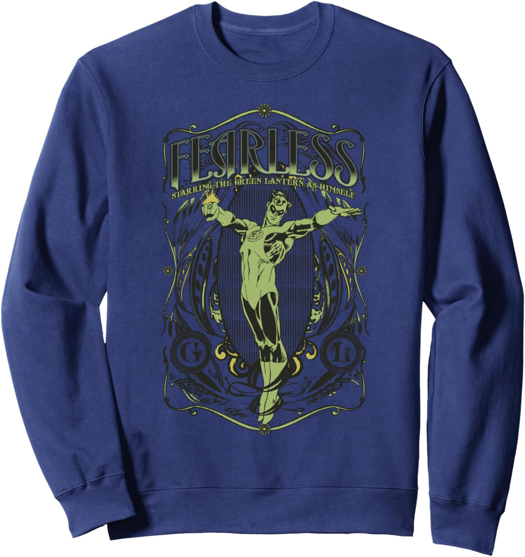Green Lantern Fearless Scrollwork Sweatshirt