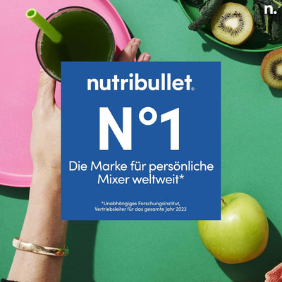 nutribullet Pro Pulse, Elektrischer, Smoothie Maker, Multifunktionaler Mixer und Blender, 1200 Watt
