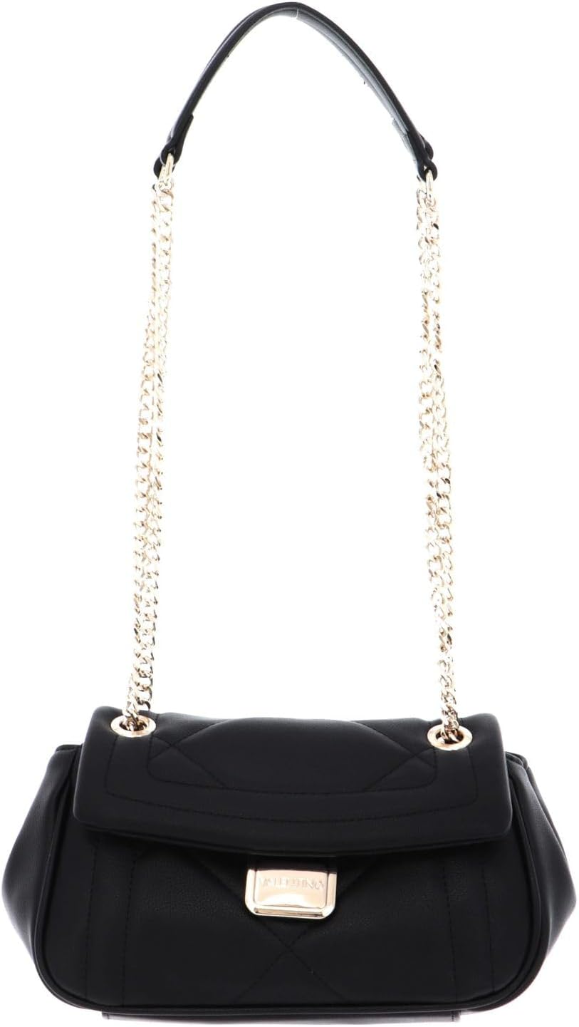 Valentino Damen Perla Satchel Nero, Nero